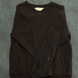H&M Men's Black Crewneck Sweatshirt